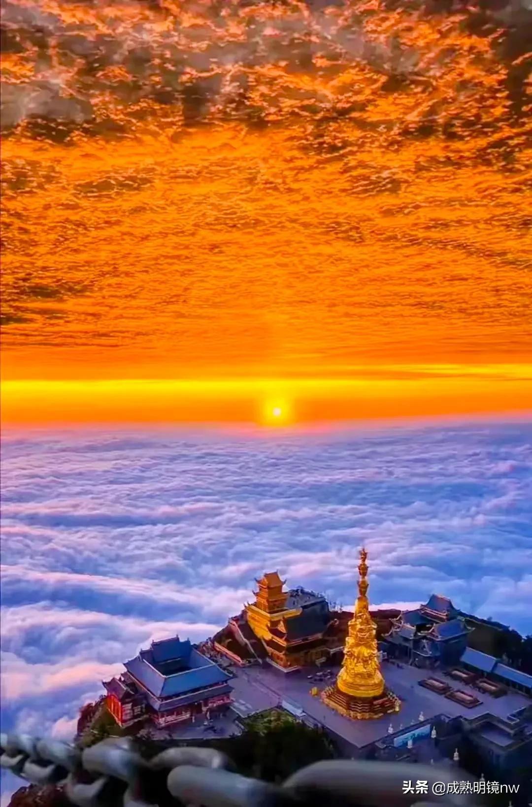 霞光万丈，光彩夺目，璀璨光辉的旭日东升美图欣赏(图36)