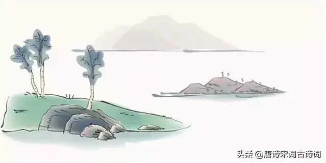 8首诗词叹红尘，隔断红尘三十里，白云红叶两悠悠！(图6)