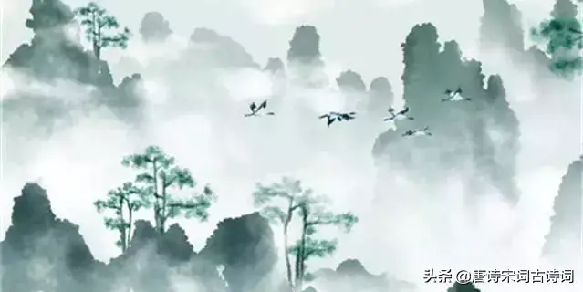 8首诗词叹红尘，隔断红尘三十里，白云红叶两悠悠！(图8)