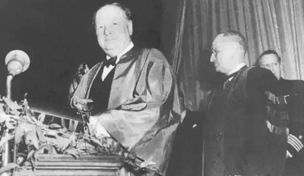 丘吉尔拯救世界的，铁幕演说(图3)