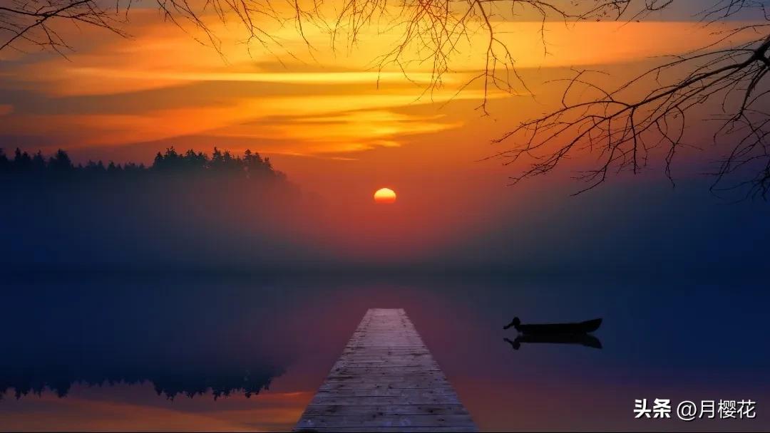 文案｜关于黄昏落日的绝美文案，治愈，浪漫(图2)