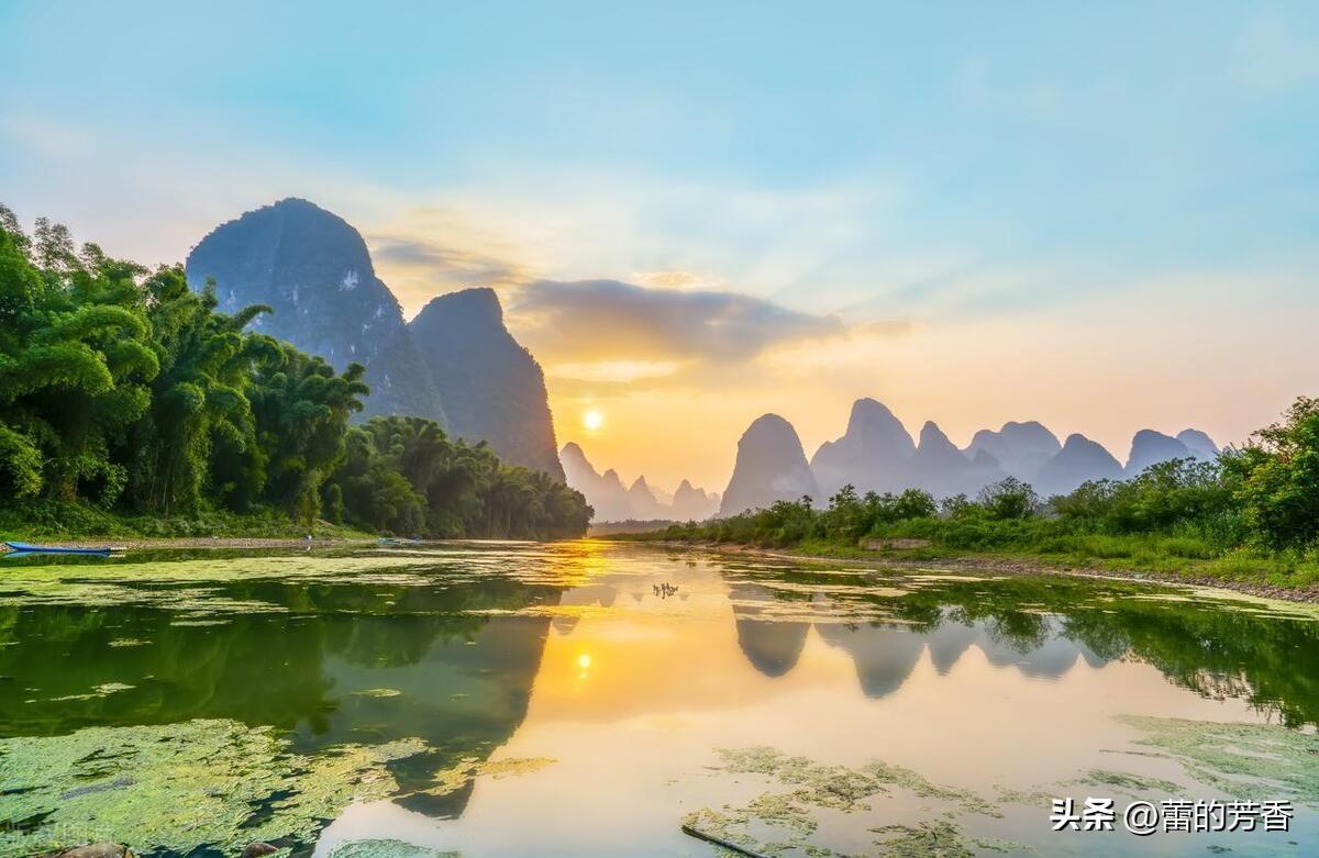 幸得夕阳醉，秋风三分美，一抹余晖清风里，依梦种黄昏(图1)