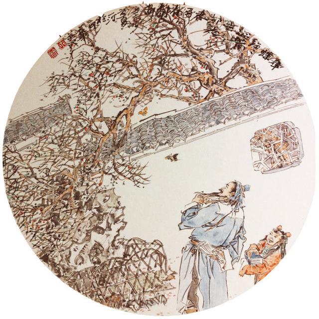 雨前初见花间蕊，雨后全无叶底花(图1)