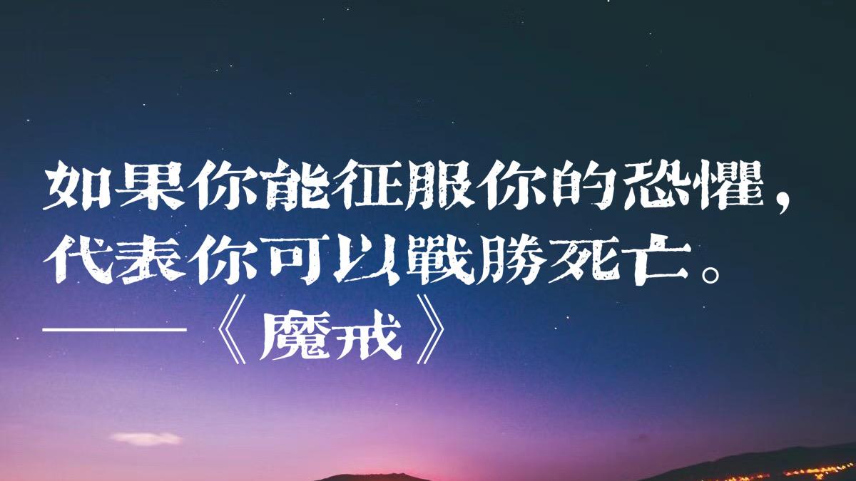 走进托尔金的奇幻空间，欣赏名著《魔戒》十句语录，绝对被震撼到(图9)