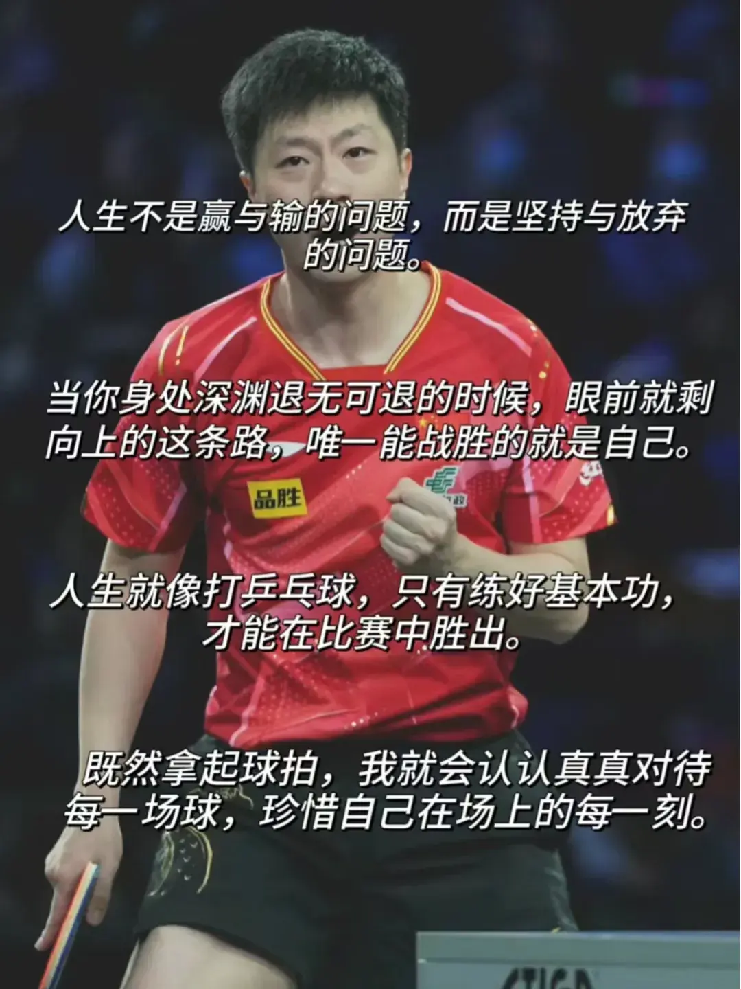 这就是体育竞技的魅力吧！ 将国兵励志语录写进作文——马龙篇(图6)