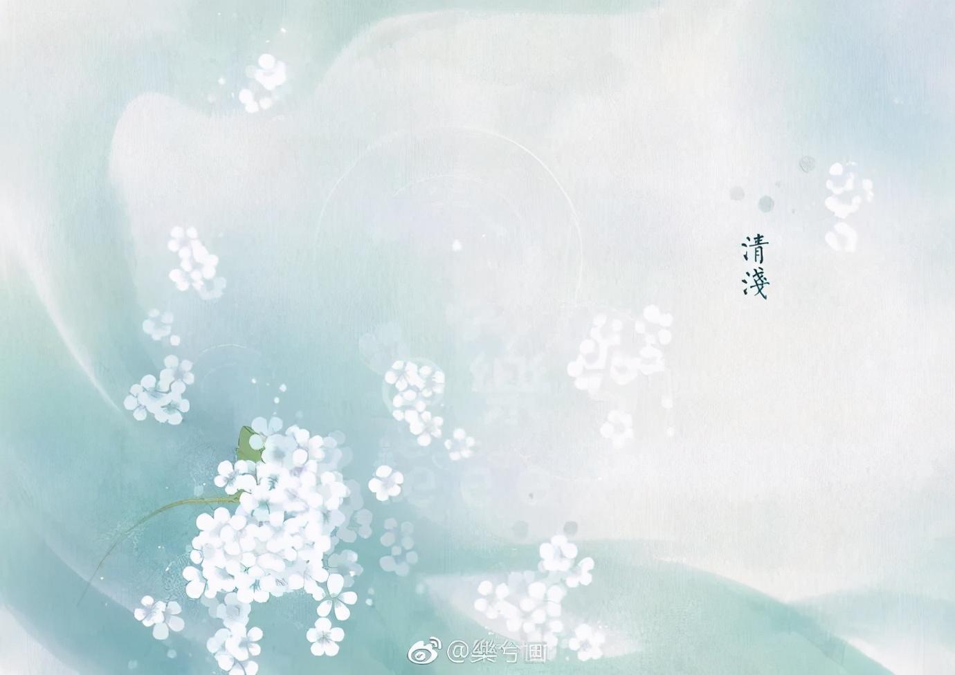 温柔且浪漫的诗词句子：当乌云散去，自有漫天繁星(图6)