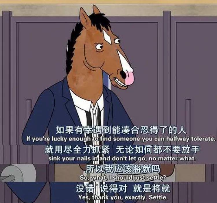 反鸡汤、高级颓,《马男波杰克》这32句台词每句都扎到你心坎里(图15) 反鸡汤、高级颓,《马男波杰克》这32句台词每句都扎到你心坎里(图15)