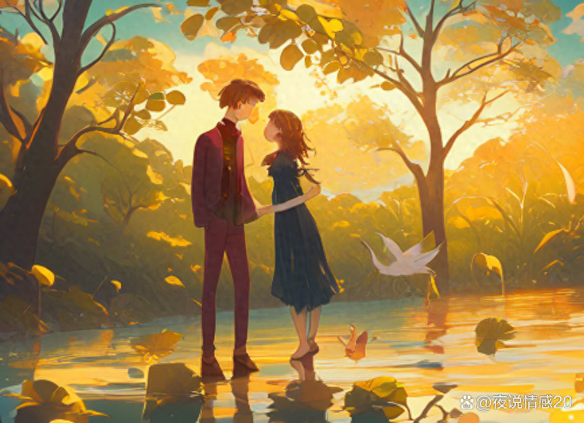 10句柔情似水的浪漫情话，触动人内心的温柔誓言(图1)