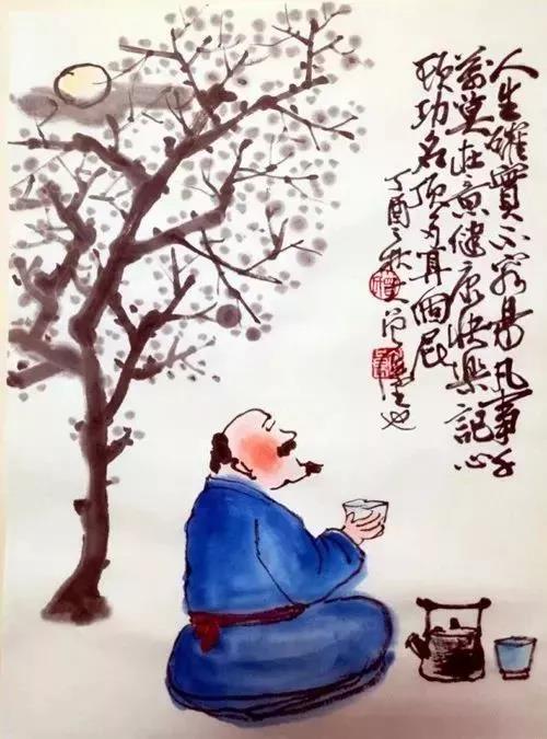 14张哲理漫画图，14个人生至理，超脱自我看淡名利，过好每一天！(图14)