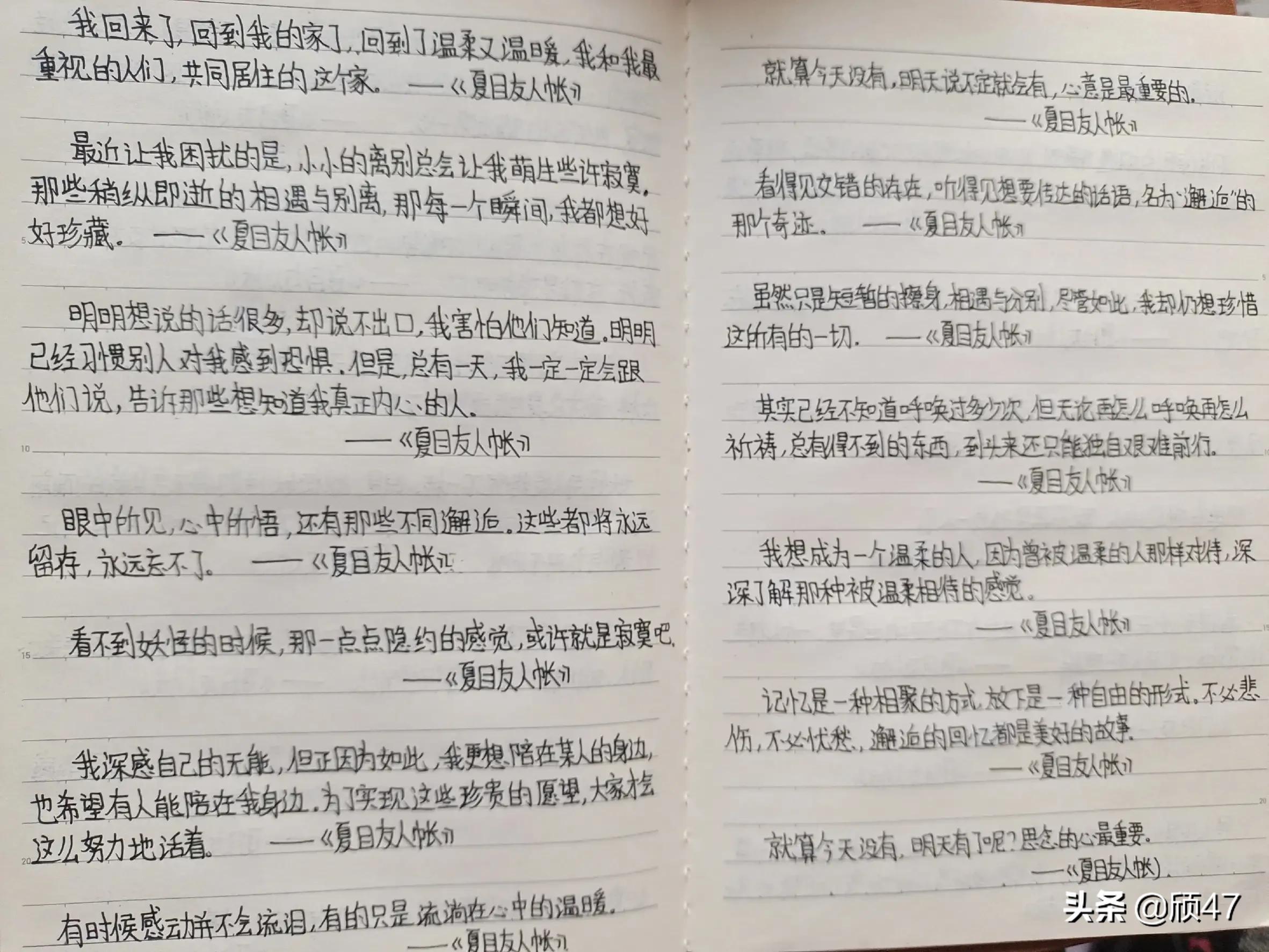 《夏目友人帐》金句摘抄，谁不喜欢温柔的夏目和傲娇的猫咪老师呢(图1)