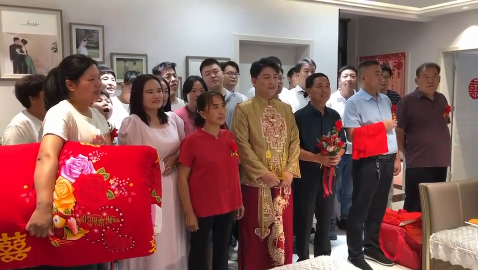 整装待发，迎接新娘，加油#祝福一对新人喜结良缘(图2)