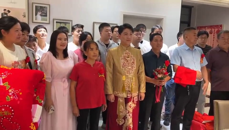 整装待发，迎接新娘，加油#祝福一对新人喜结良缘(图3)