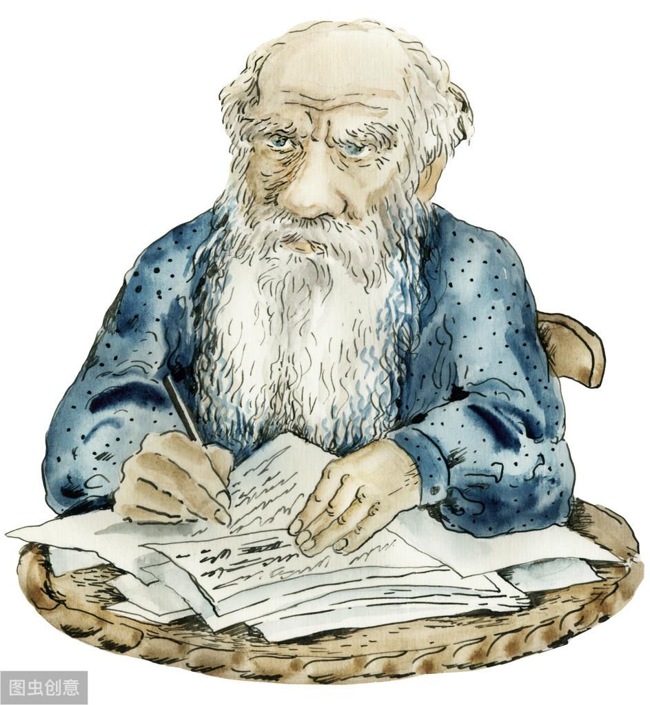 人们往往把欲望的满足看成幸福。托尔斯泰经典语录(图2)