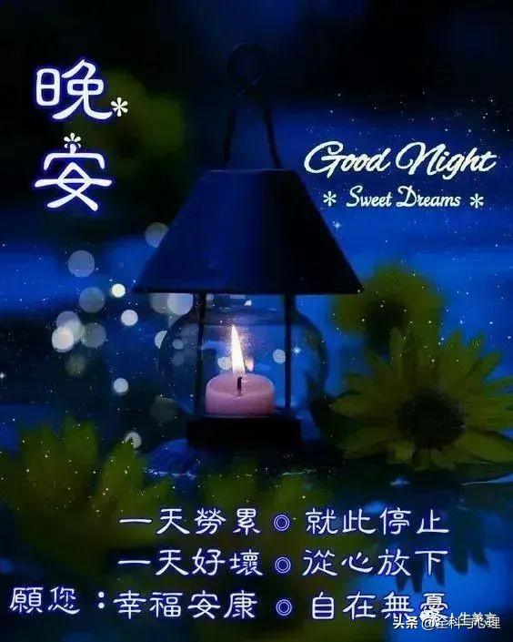 晚安美好的祝福语，晚上好问候短句子(图2)