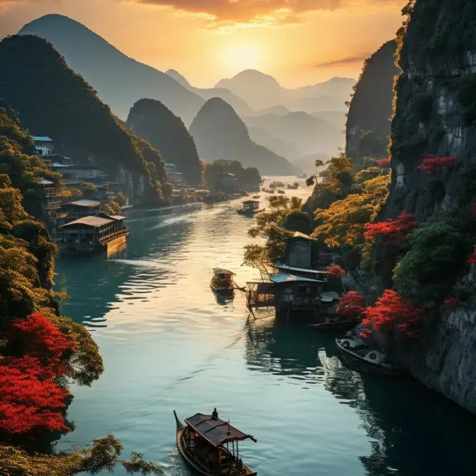 轻描淡写乡间自然风光的美好句子(图8)