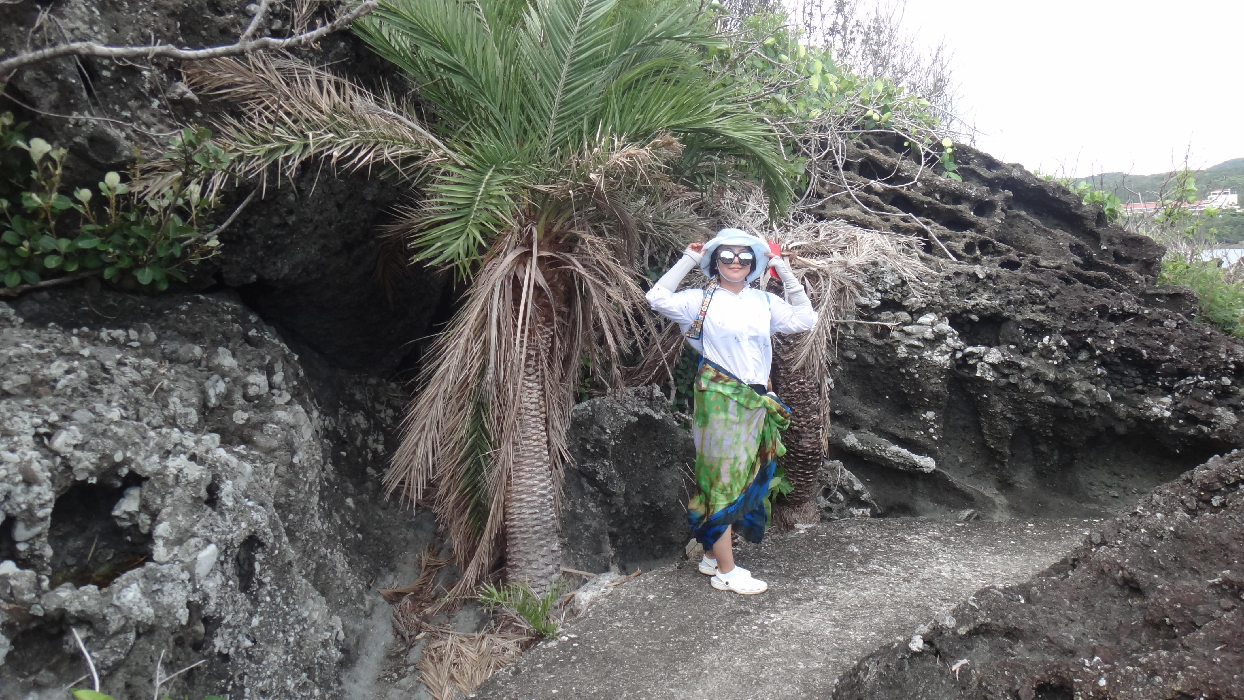 一个三面环海可以看到一洋两峡的地方(图12)