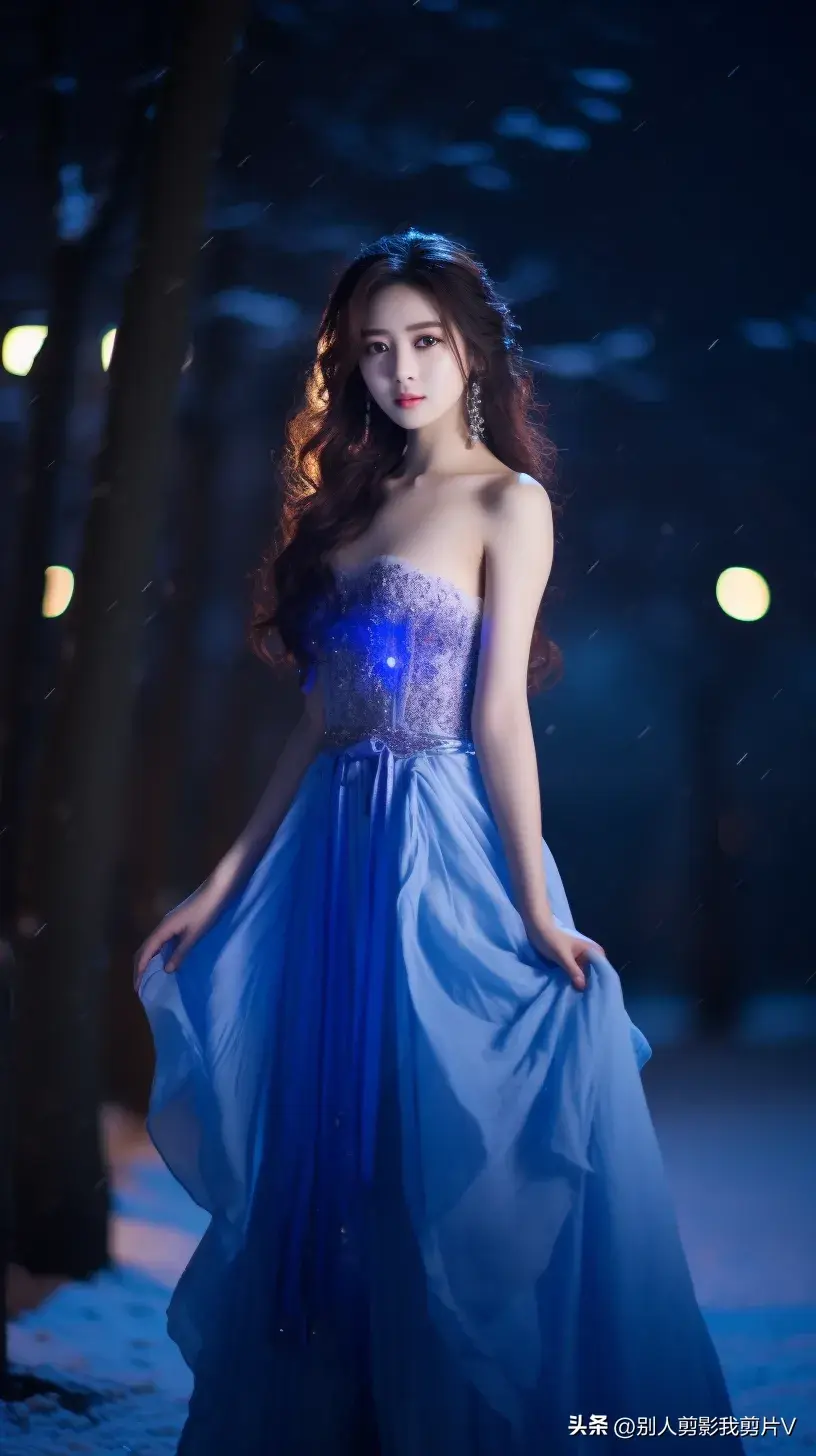 AI绘画｜冰雪气质绝美女子(图2)