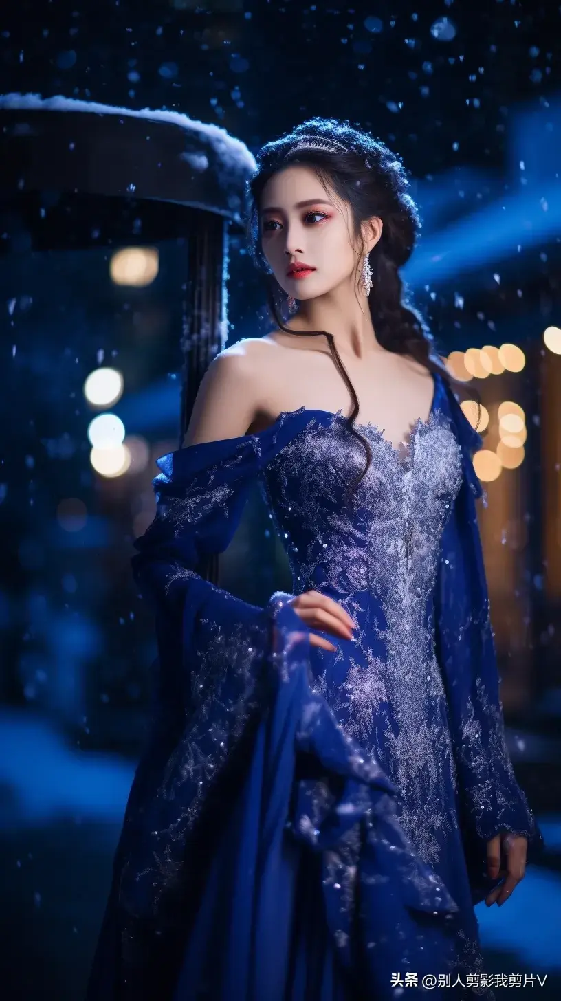 AI绘画｜冰雪气质绝美女子(图3)