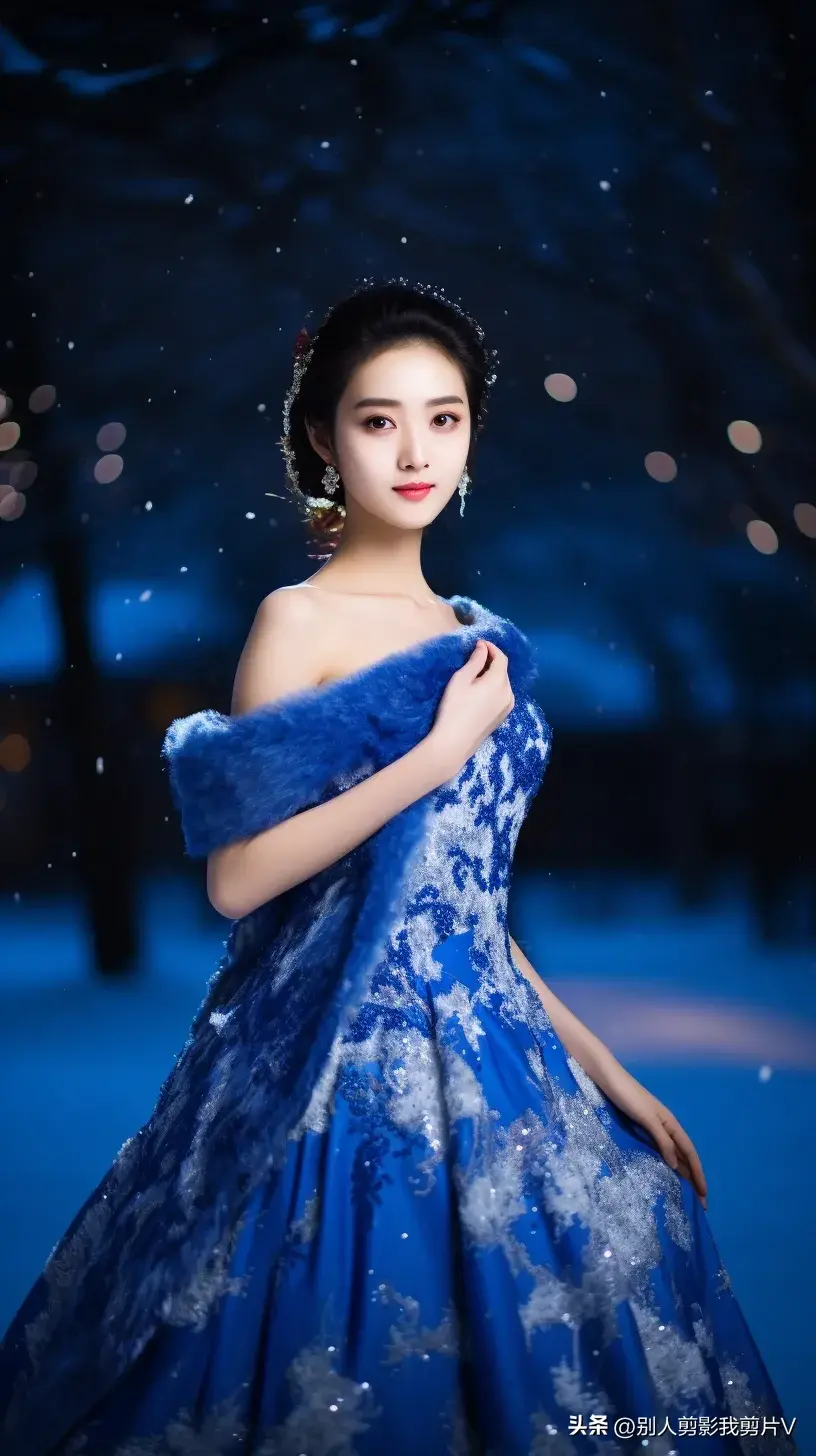 AI绘画｜冰雪气质绝美女子(图5)