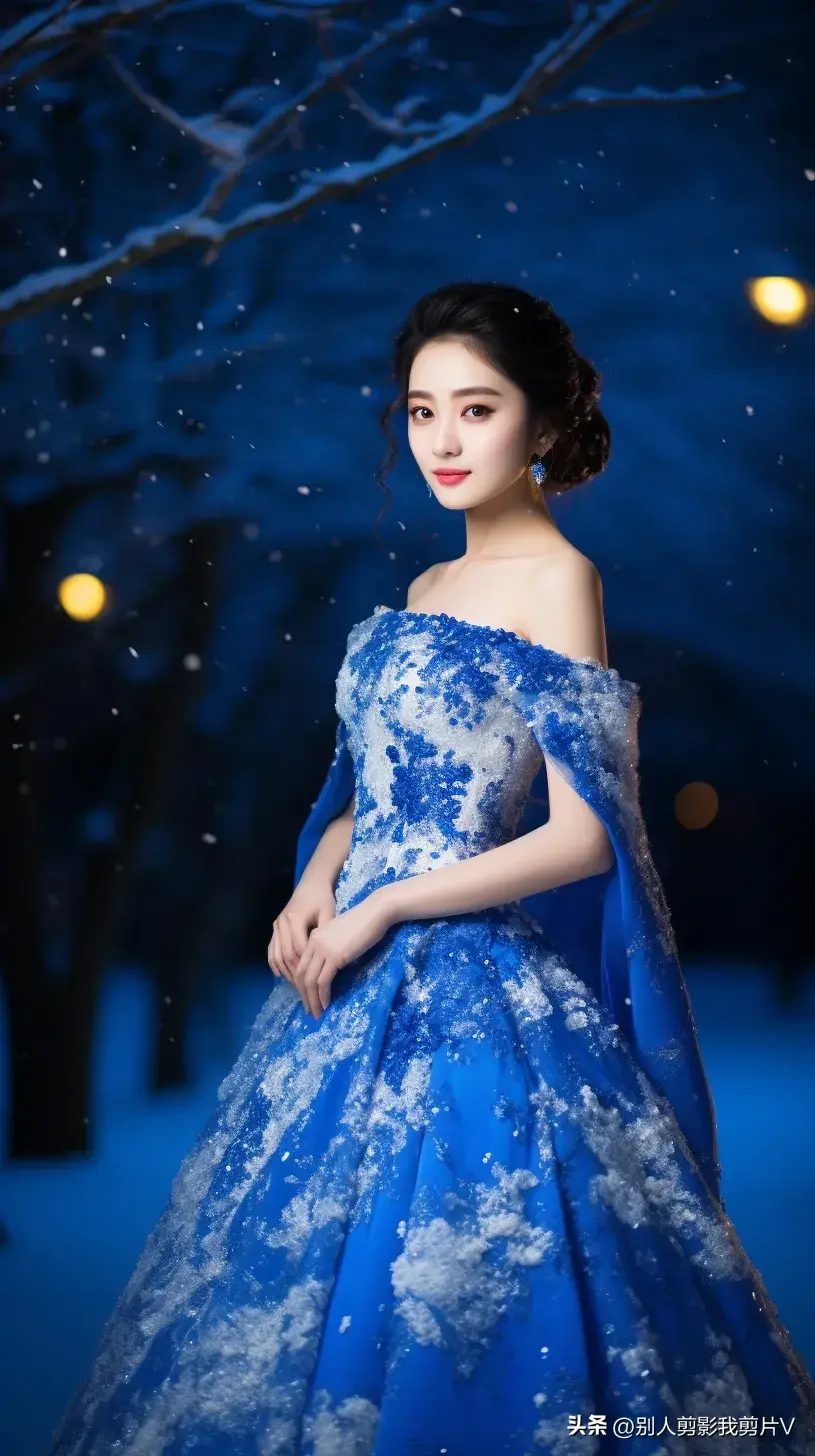 AI绘画｜冰雪气质绝美女子(图6)