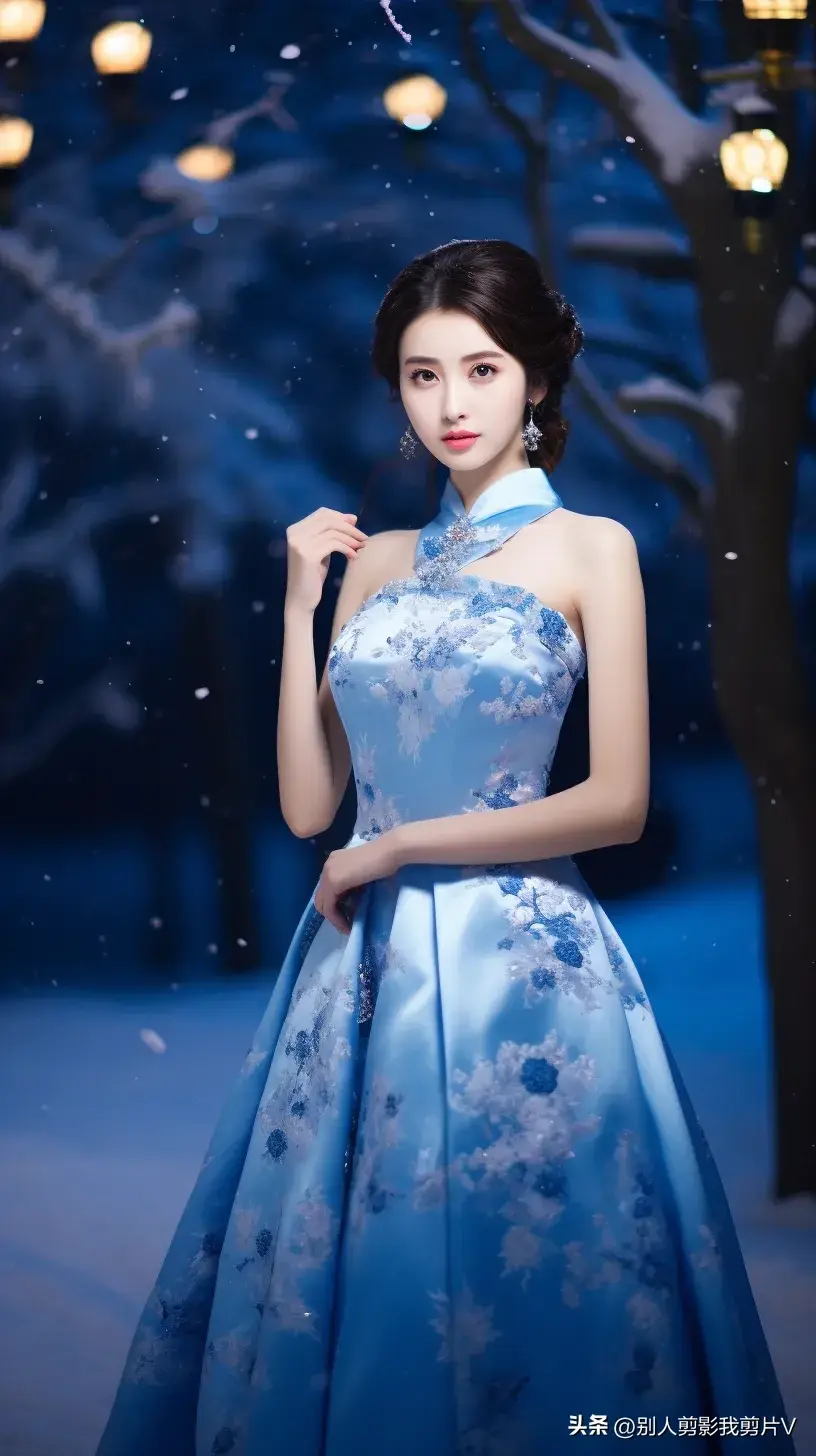 AI绘画｜冰雪气质绝美女子(图7)