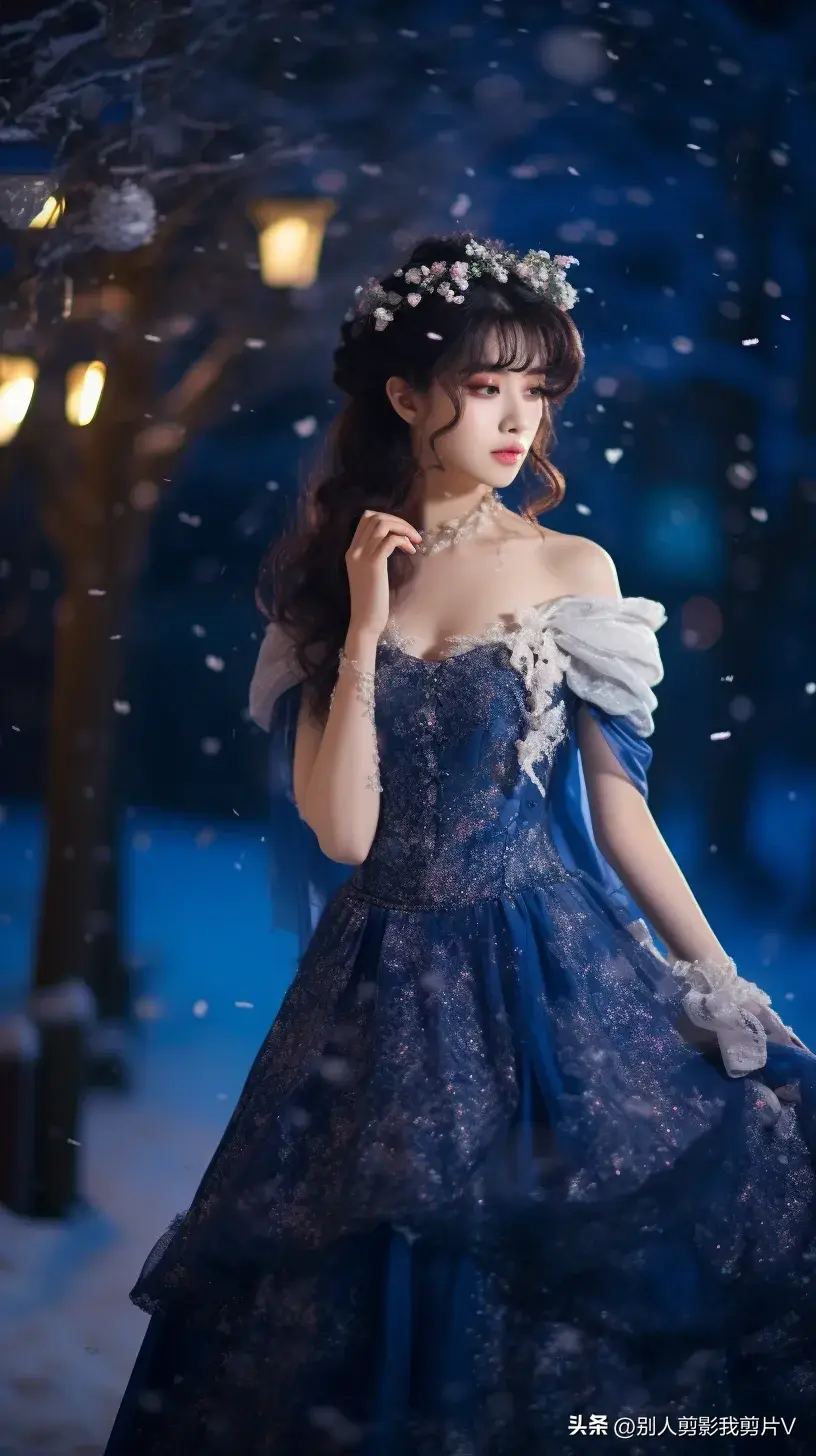 AI绘画｜冰雪气质绝美女子(图9)