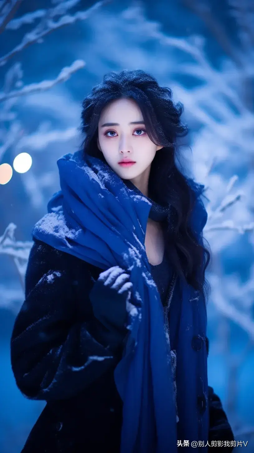 AI绘画｜冰雪气质绝美女子(图10)