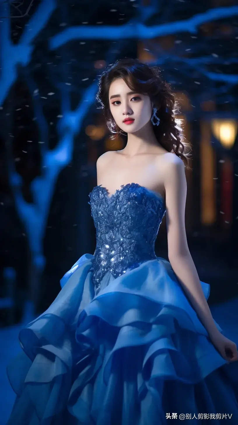 AI绘画｜冰雪气质绝美女子(图12)