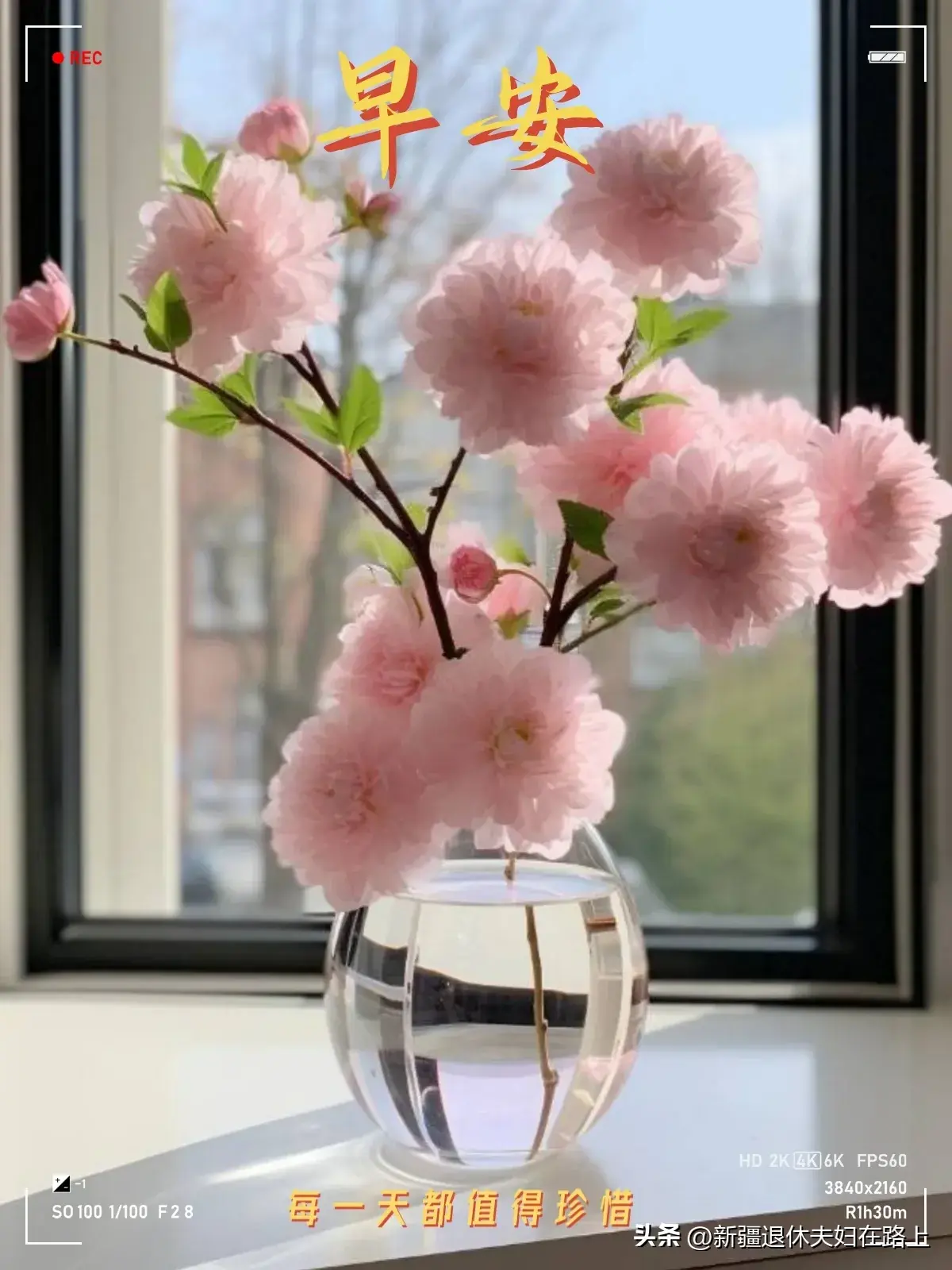 30句精选早安暖心句子带精美日签，祝你开心快乐每一天(图8)