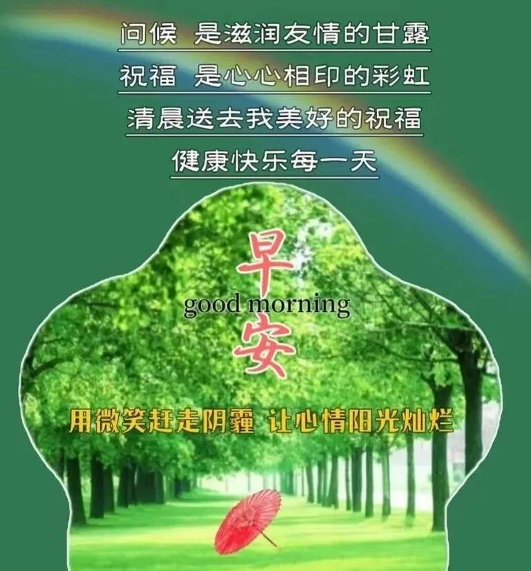 最美早上好问候语及暖心话，愿你幸福快乐每一天(图8)