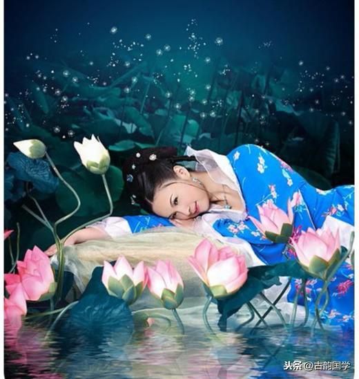 107句形容女子柔美的经典古诗词：柳腰春风过，百鸟随香走(图2)