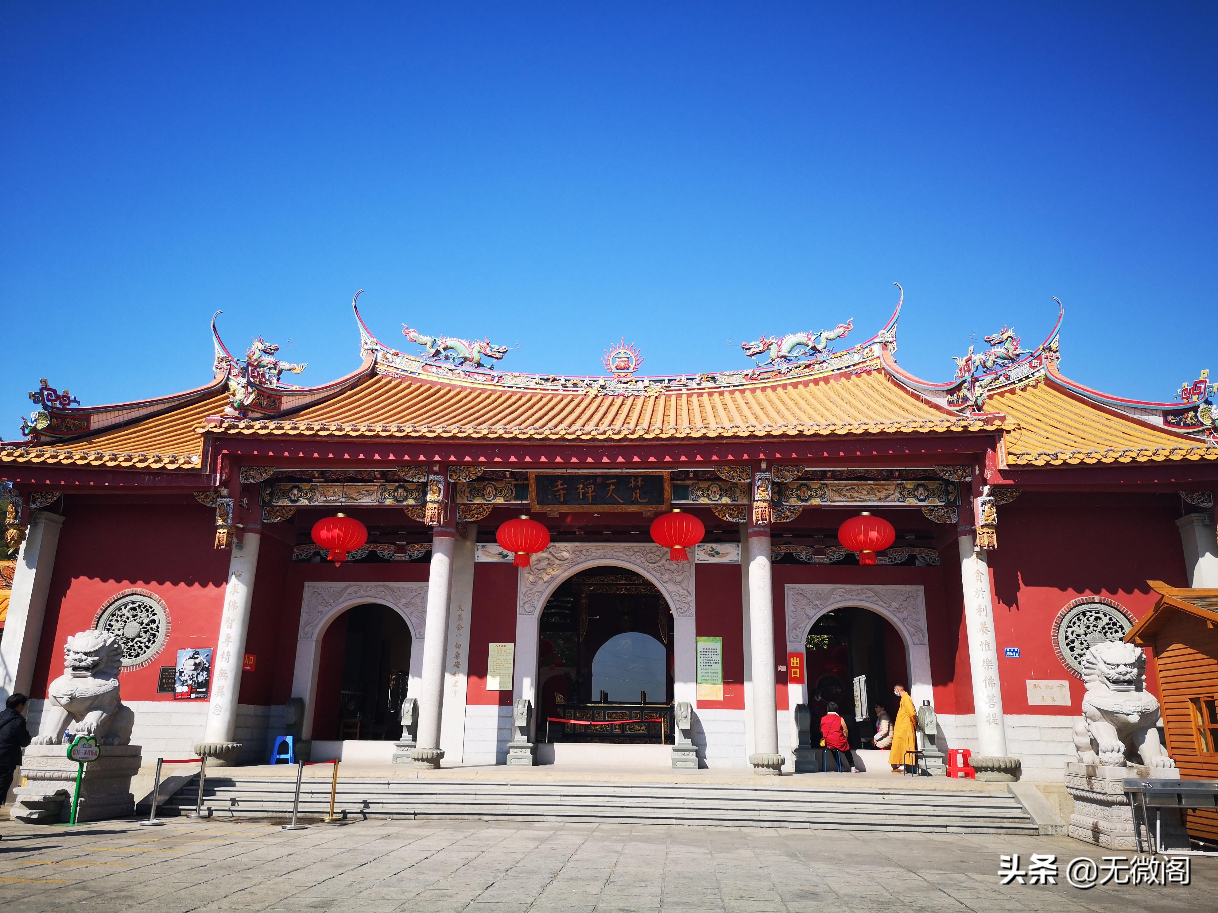 厦门同安梵天寺：梵宇清虚梵行庄严，梵音不息梵香缭绕，五大特色(图1)