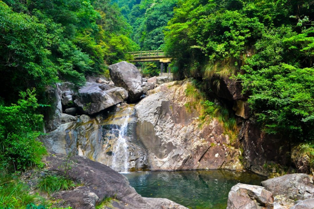 这里每个潭都是上天遗落在人间的宝器，清澈如镜的潭水宛如仙境(图10)