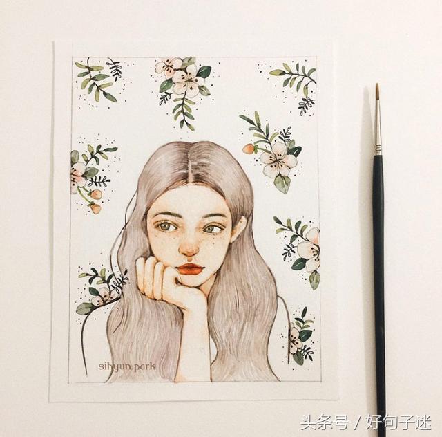 致自己治愈人心的扣扣唯美说说短语，句句精美有气质！(图8)