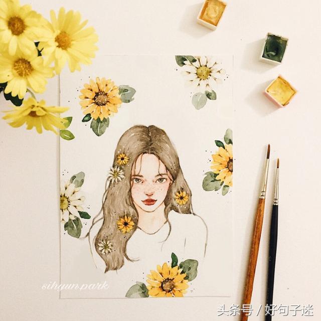 致自己治愈人心的扣扣唯美说说短语，句句精美有气质！(图9)