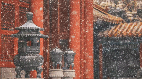 下雪天才能发的朋友圈文案，每一句都是浪漫唯美，拿走不谢(图1)