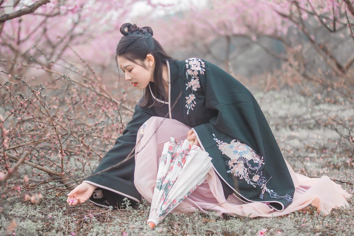 6首令人心旷神怡的唯美桃花诗，把人间三月变成了最美的春天(图7)