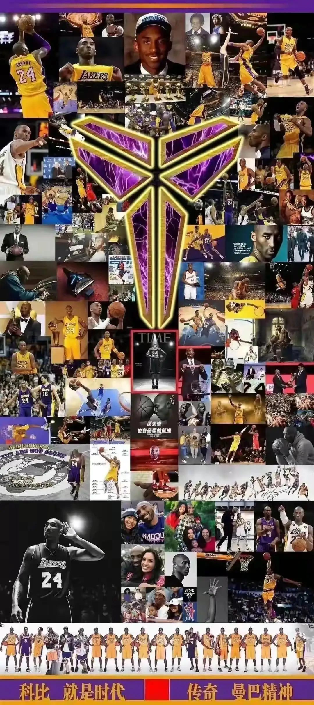 科比NBA职业生涯高清壁纸，选秀，全明星，总冠军，伤病，退役(图43)