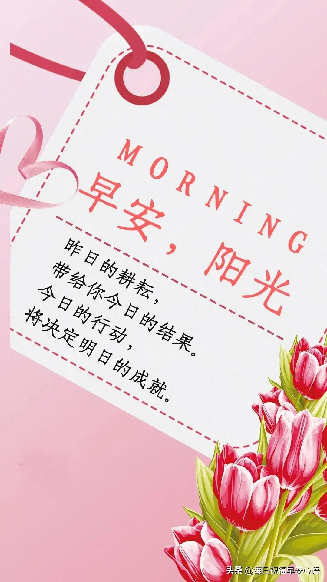 今日20条一句话早安文案励志短句，新的一天，早上好(图1)