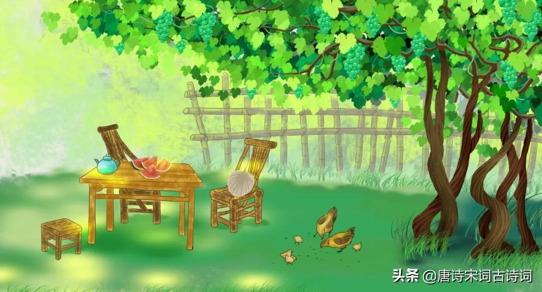 青山修竹矮篱笆，仿佛林泉隐者家(图3)