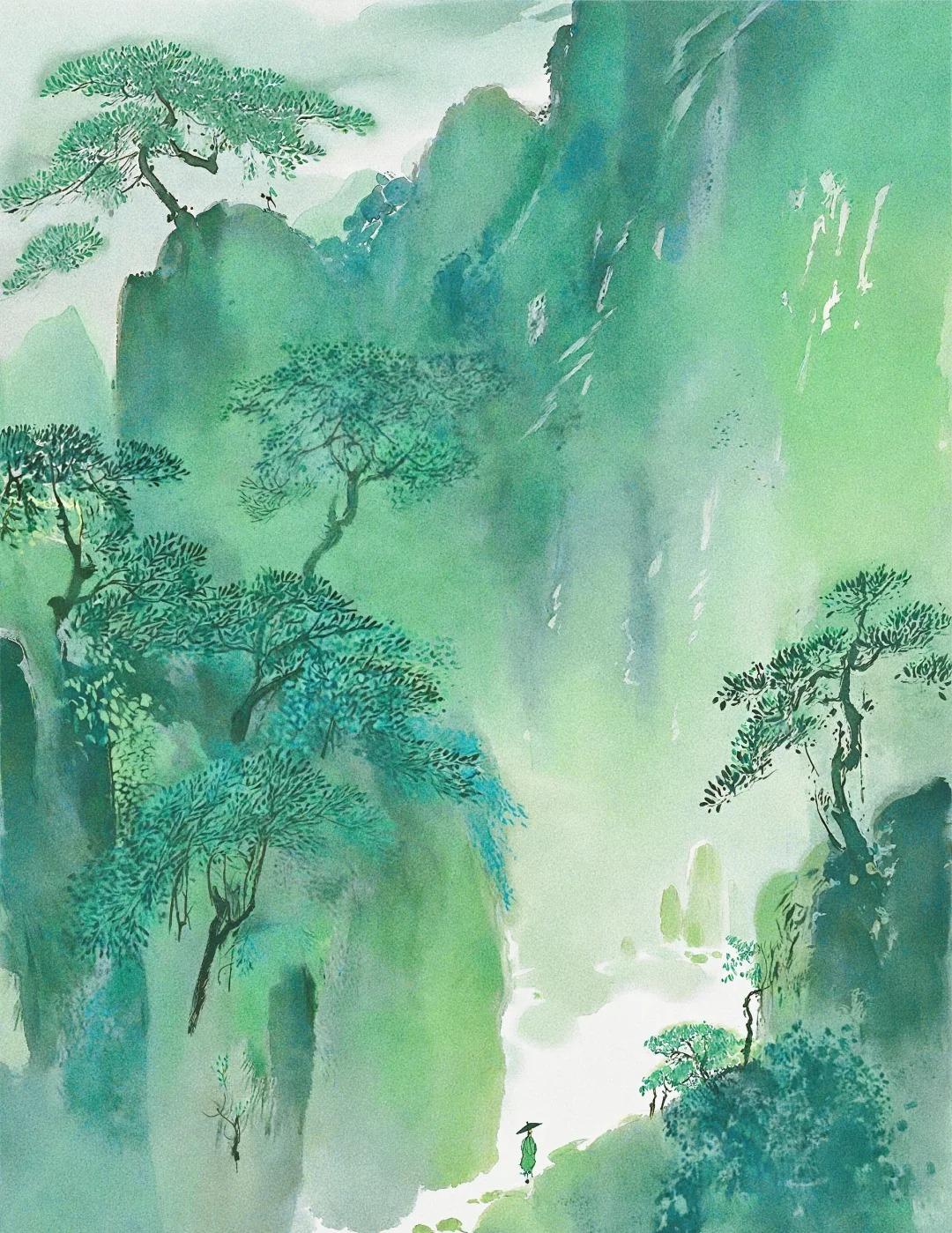 苍苍竹林寺，杳杳钟声晚。35句风景叠字诗词，美的难以自持的激动(图4)