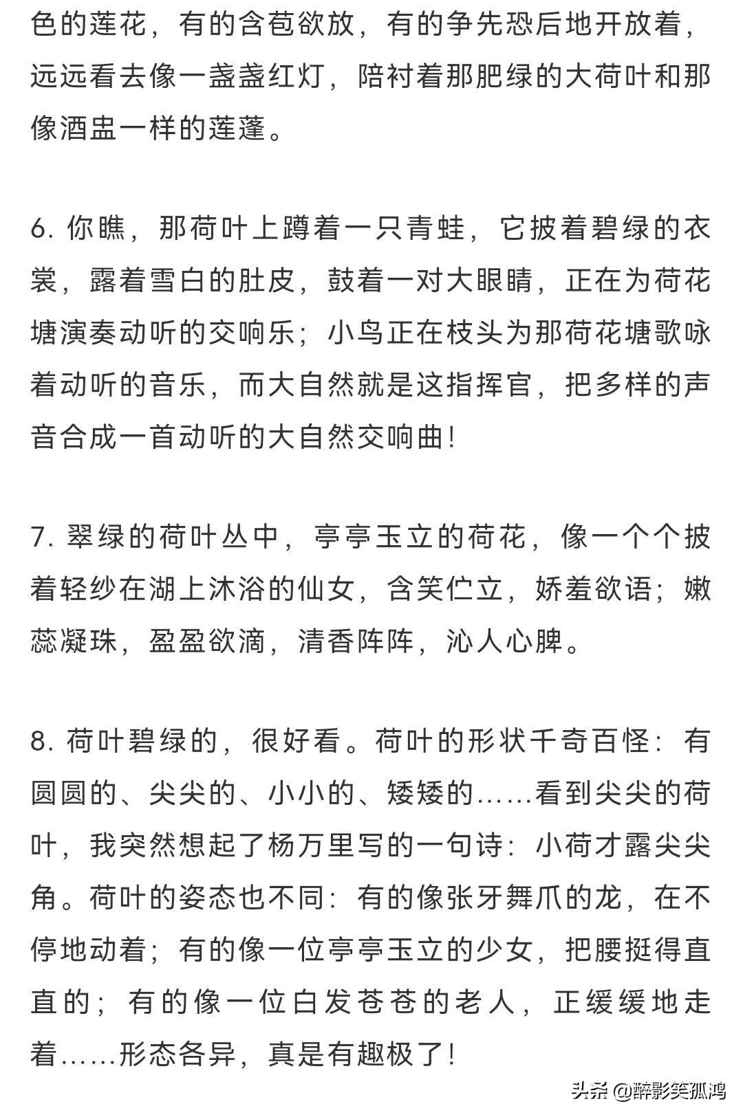 描写自然景物的好句好段,写景作文必备素材,为孩子收藏(图5) 描写自然景物的好句好段,写景作文必备素材,为孩子收藏(图5)