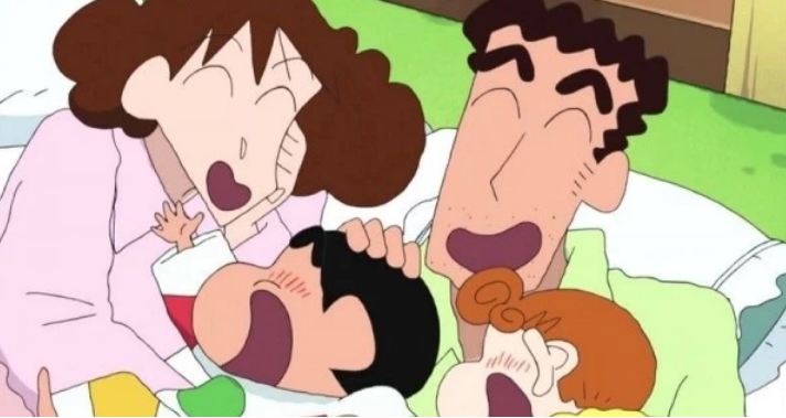 蜡笔小新里的经典台词，小时候只顾着笑，长大才知道是人生(图4)