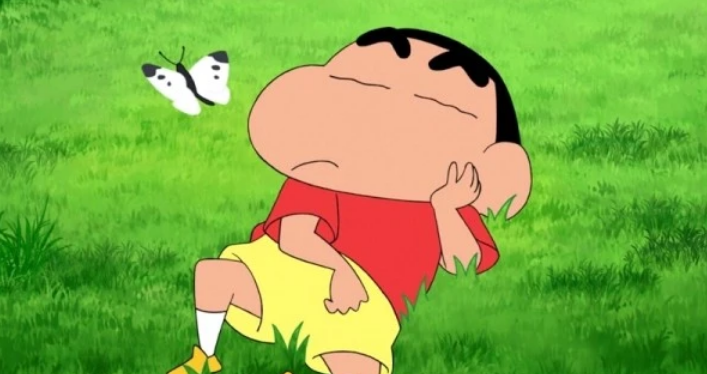 蜡笔小新里的经典台词，小时候只顾着笑，长大才知道是人生(图6)