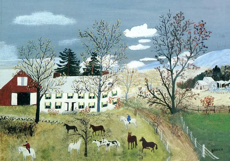 58岁学画画，80岁红遍全球，这位佛系奶奶，有几句励志名言送给你(图7)