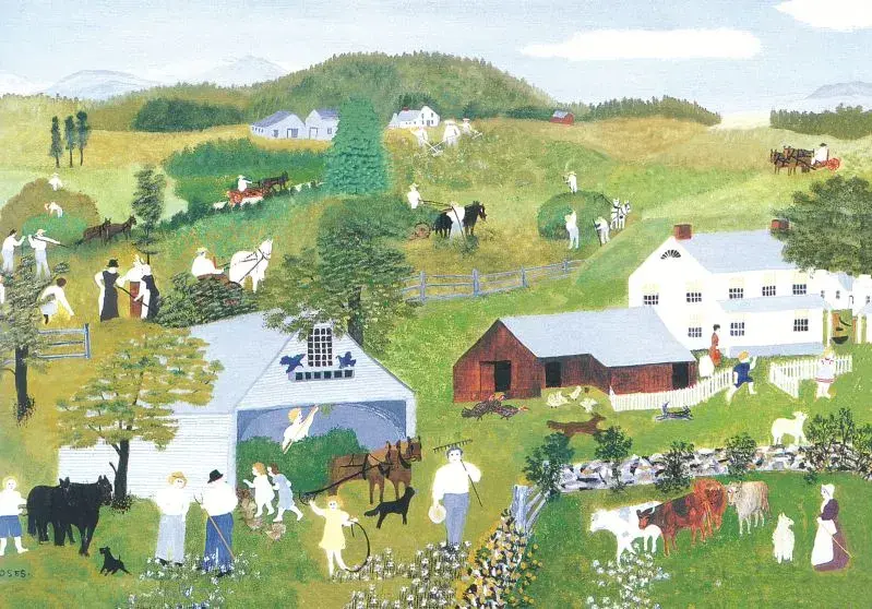 58岁学画画，80岁红遍全球，这位佛系奶奶，有几句励志名言送给你(图8)