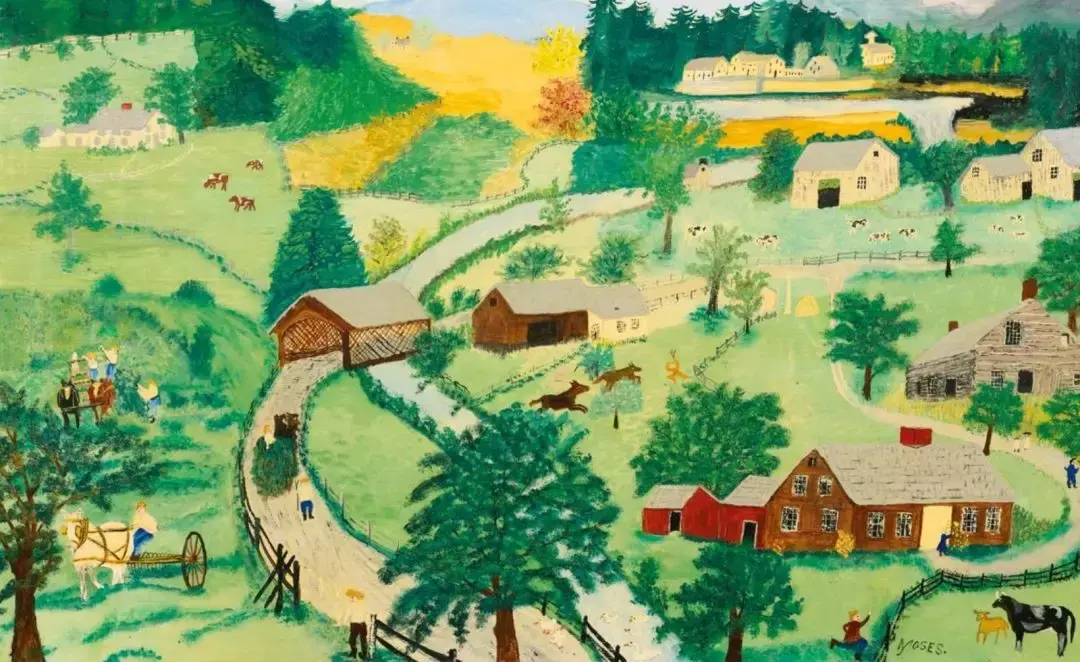 58岁学画画，80岁红遍全球，这位佛系奶奶，有几句励志名言送给你(图9)