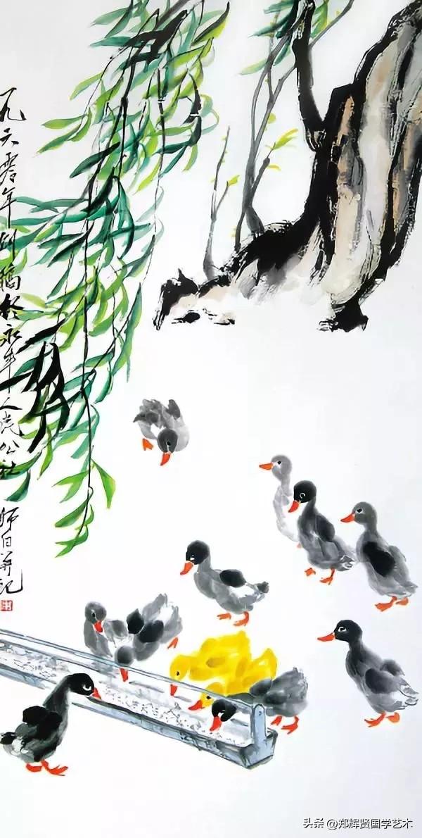 夕阳映翠微，莫问红尘多少事，山青水秀不思归(图8)