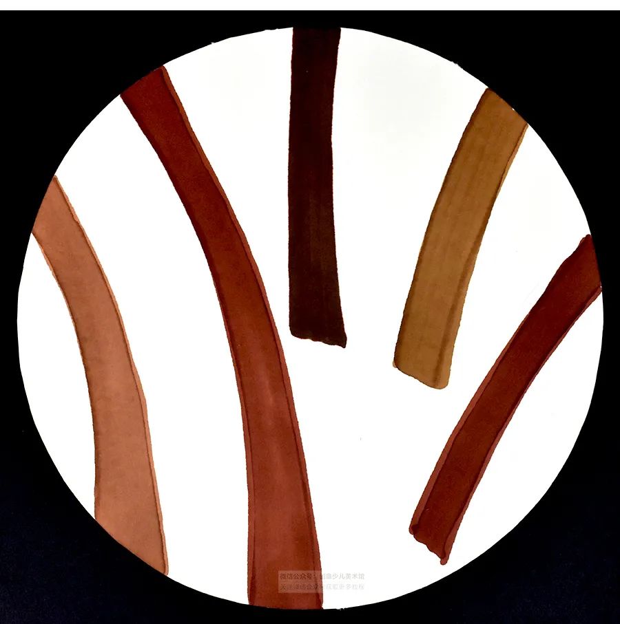 儿童画教程｜秋季趣味线描课程《热闹的森林》(图6)