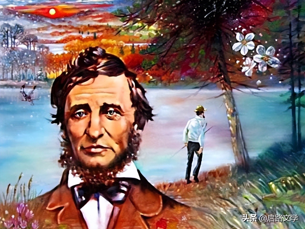 梭罗十大很经典的名言，富有哲理，让人读完，收获了很多(图1)